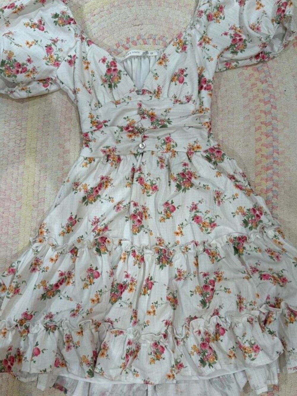 Altar'd State mini floral dress